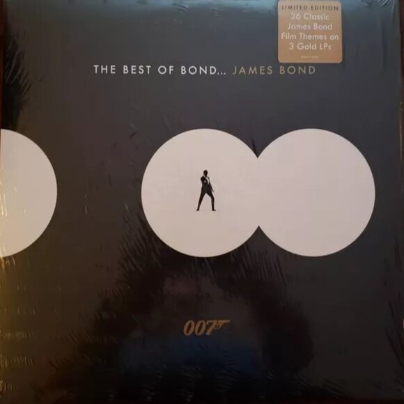 The Best Of Bond... James Bond 3-LP ~ Numbered/Ltd Ed Gold Vinyl ~ New/Sealed! - Picture 2 of 3